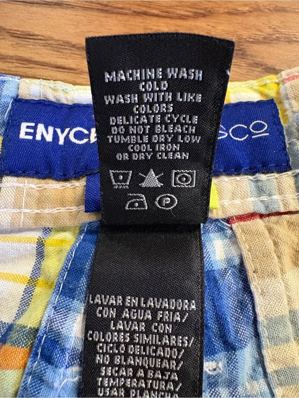 Y2K ENYCE Patchwork Shorts – Size 36 Men